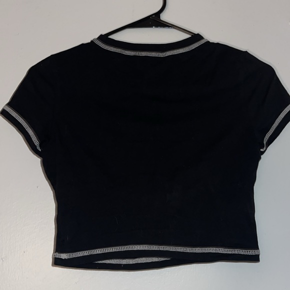 Cute skeleton black crop top 🖤 - Picture 3 of 3